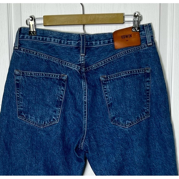 Edwin Hana Vintage Straight Leg High-Rise Blue Horizon Size 31 Jeans - Picture 8 of 16
